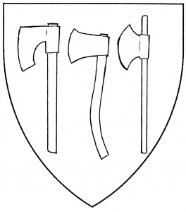 Carpenter's axe (Period); woodsman's axe (Acceptable); headsman's axe (Acceptable)