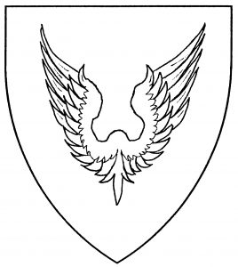 Vol, or pair of wings conjoined (Period)